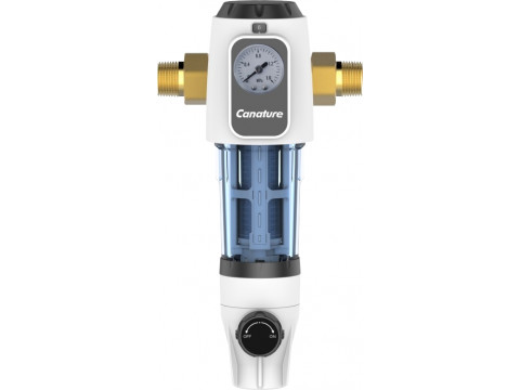 MEHANIČKI PREDFILTER 40 MIKRONA SA MANOMETROM I REDUKCIJSKIM VENTILOM, MODEL CPF-3-L