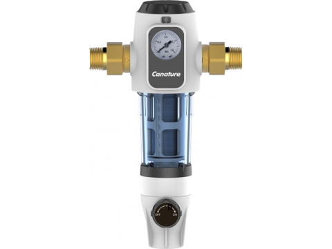 MEHANIČKI PREDFILTER 40 MIKRONA SA MANOMETROM, MODEL CPF-3-M