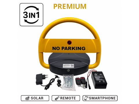 PARKING BARIJERA SOLAR + DALJINSKI + SMARTPHONE 3 u 1 