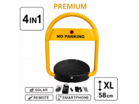 XL 58cm +SOLAR + DALJINSKI + SMARTPHONE 4 u 1 PARKING BARIJERA