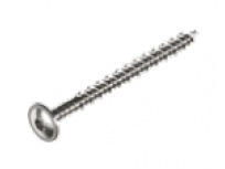 VIJAK ZA DRVO, SAMOBUŠEĆI, INOX, 6x100mm